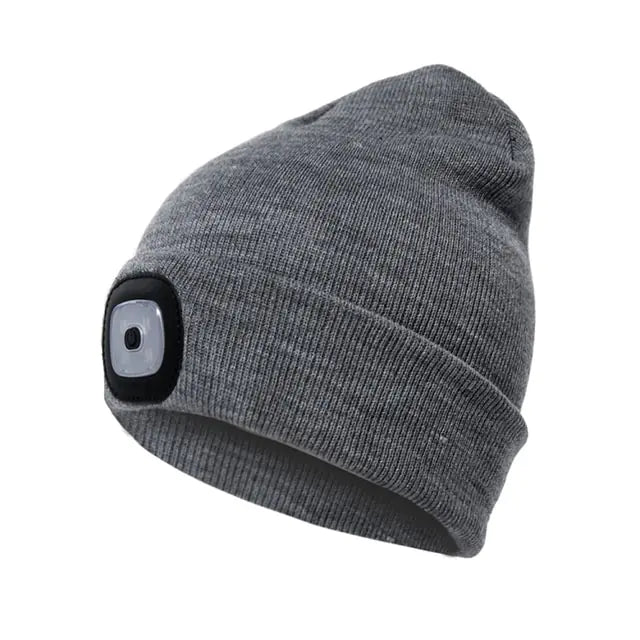 LED Light Beanie Cap