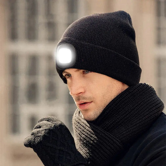 LED Light Beanie Cap